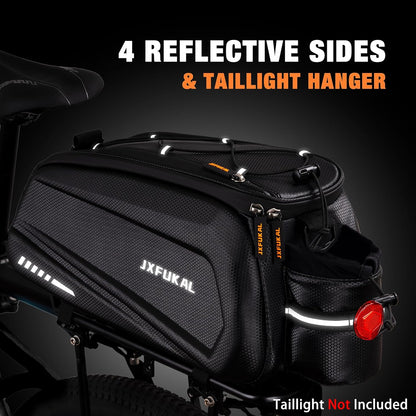 JXFUKAL Bike Bags for Bicycle Rear rack - 9.5L/17L/40L