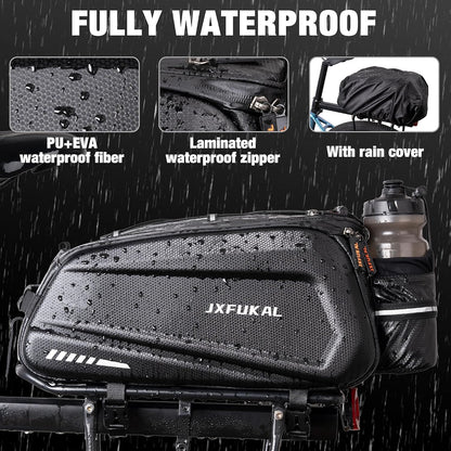JXFUKAL Bike Bags for Bicycle Rear rack - 9.5L/17L/40L